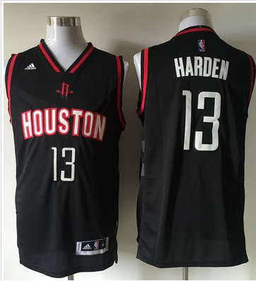 Houston Rockets #13 James Harden Black 2015 New Stitched NBA Jersey