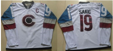 Colorado Avalanche #19 Joe Sakic White 2016 Stadium Series Stitched NHL Jersey