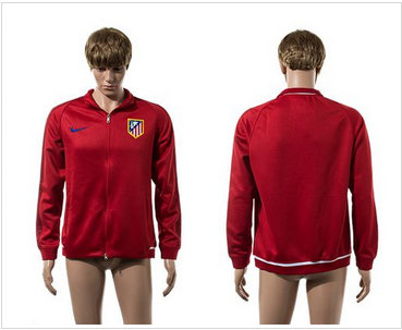 Atletico Madrid Soccer Jackets Red