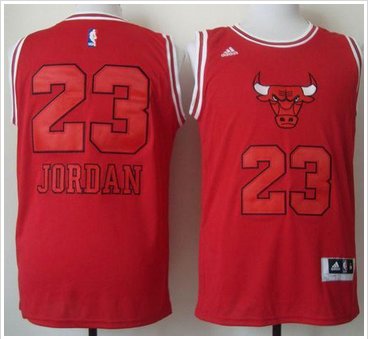 Chicago Bulls #23 Michael Jordan New Red Fashion Stitched NBA Jersey