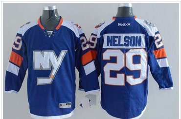New York Islanders #29 Brock Nelson Baby Blue 2014 Stadium Series Stitched NHL Jersey