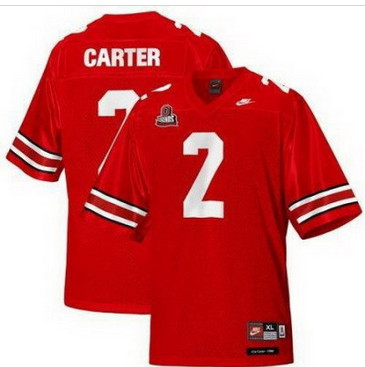 Ohio State Buckeyes #2 Cris Carter Legends of the Scarlet & Gray Throwback NCAA Jerseys