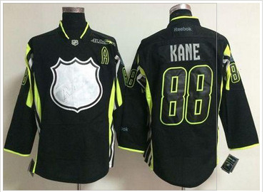 Chicago Blackhawks #88 Patrick Kane Black 2015 All Star Stitched NHL Jersey
