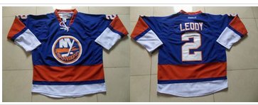 New York Islanders #2 Nick Leddy Baby Blue Stitched NHL Jersey