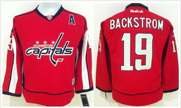 Youth Washington Capitals #19 Nicklas Backstrom Stitched Red NHL Jersey Youth Washington Capitals #19 Nicklas Backstrom Stitched Red NHL Jersey