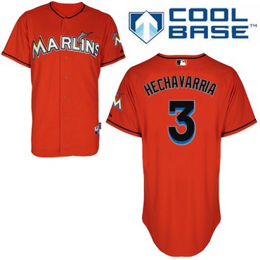 Miami Marlins#3Adeiny HECHAVARRIA 2015 Cool Base Giancarlo Stanton Alternate red Jersey Miami Marlins#3Adeiny HECHAVARRIA 2015 Cool Base Giancarlo Stanton Alternate red Jersey
