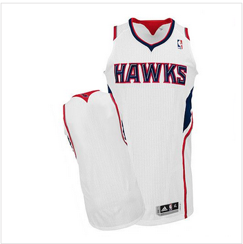 Revolution 30 Atlanta Hawks Blank White Stitched NBA Jersey
