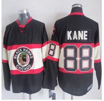 Chicago Blackhawks #88 Patrick Kane Black Third CCM Stitched NHL Jersey