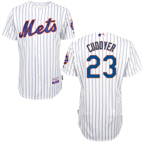 New York Mets #23 Cuddyer White 2015 Authentic Personalized Home Jersey
