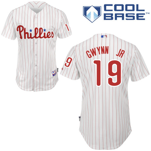 Philadelphia Phillies 2015#19 Gwynn jr Personalized Home White Jersey