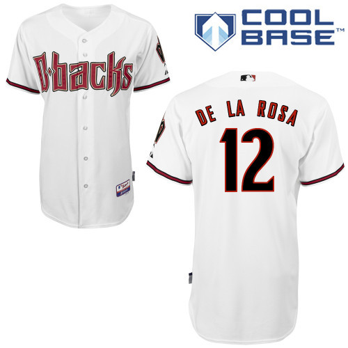 Arizona Diamondbacks 12 Reimold White Authentic Personalized Home cool Jersey