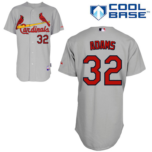 St.Louis Cardinals #32 Adams Gray  Baseball Jersey