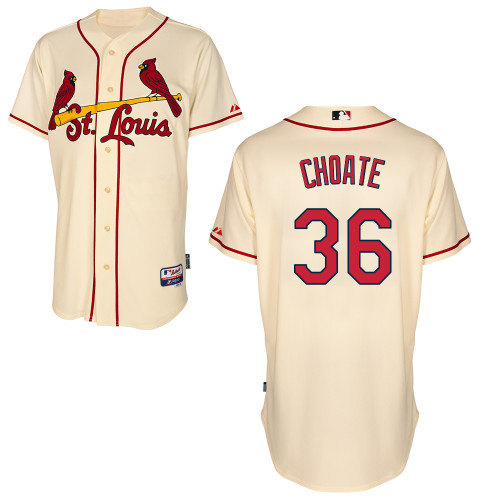 St.Louis Cardinals #36 Choate Beige  Baseball Jersey