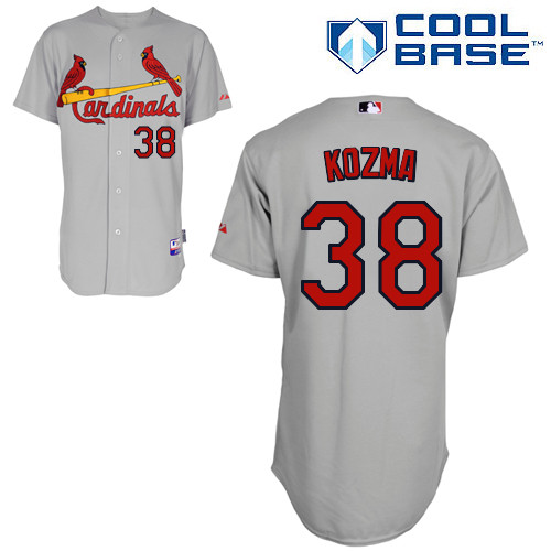 St.Louis Cardinals #38 Kozma Gray  Baseball Jersey