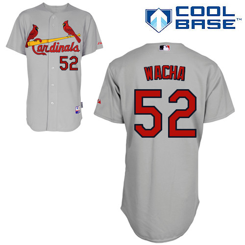 St.Louis Cardinals #52 Wacha Gray Baseball Jersey St.Louis Cardinals #52 Wacha Gray Baseball Jersey