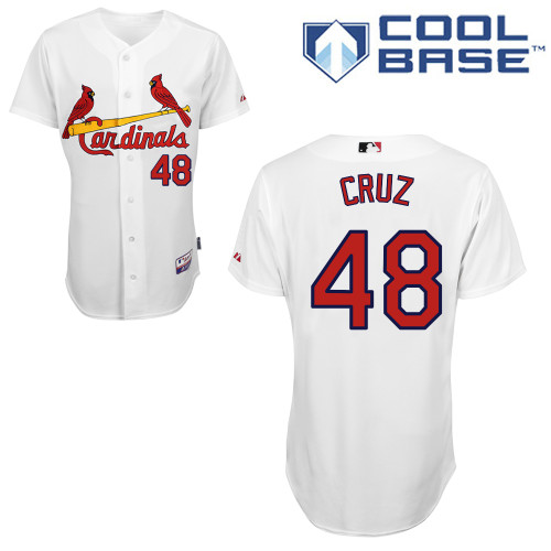 St.Louis Cardinals #48 Cruz White Baseball Jersey St.Louis Cardinals #48 Cruz White Baseball Jersey