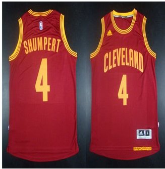 Revolution 30 Cleveland Cavaliers #4 Iman Shumpert Red Stitched NBA Jersey