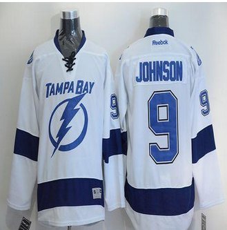 Tampa Bay Lightning #9 Tyler Johnson White Stitched NHL Jersey Tampa Bay Lightning #9 Tyler Johnson White Stitched NHL Jersey
