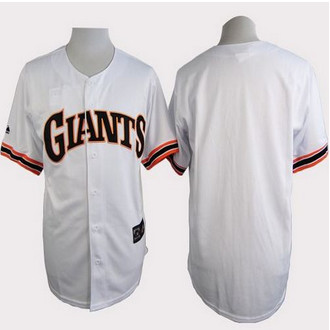 San Francisco Giants Blank White 1989 Turn Back The Clock Stitched Baseball Jersey
