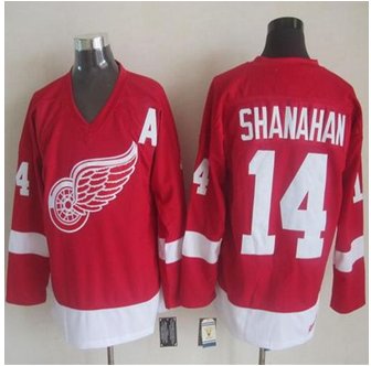 Detroit Red Wings #14 Brendan Shanahan Red CCM Throwback Stitched NHL jersey Detroit Red Wings #14 Brendan Shanahan Red CCM Throwback Stitched NHL jersey