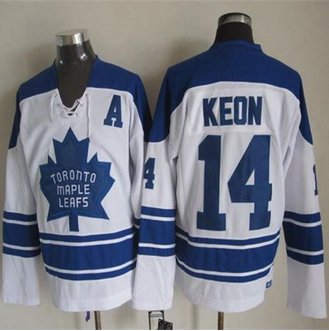 Toronto Maple Leafs #14 Dave Keon White CCM Throwback Third Stitched NHL Jersey Toronto Maple Leafs #14 Dave Keon White CCM Throwback Third Stitched NHL Jersey