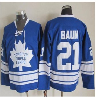 Toronto Maple Leafs #21 Bobby Baun Blue CCM Throwback Third Stitched NHL Jersey Toronto Maple Leafs #21 Bobby Baun Blue CCM Throwback Third Stitched NHL Jersey