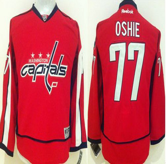 Youth Washington Capitals #77 T.J Oshie Red Stitched NHL Jersey Youth Washington Capitals #77 T.J Oshie Red Stitched NHL Jersey