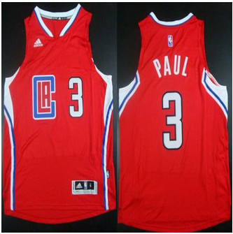 Los Angeles Clippers #3 Chris Paul Red Revolution 30 Stitched NBA Jersey