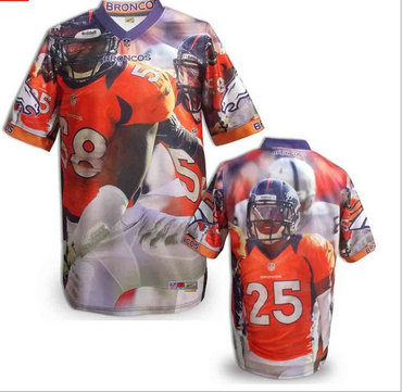 Nike Denver Broncos Customized Jersey (37)