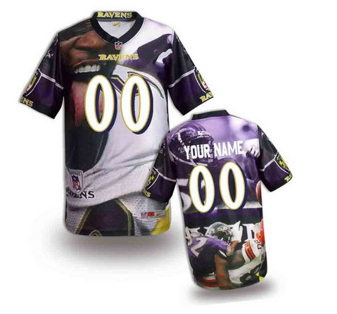 Baltimore Ravens Youth Customized  Jersey (4)
