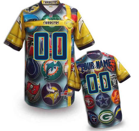 Nike San Diego Chargers Youth Customized Jersey (5)