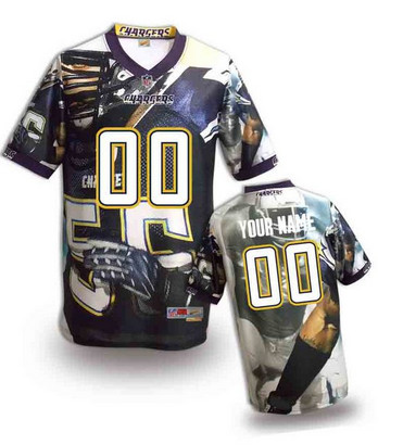 Nike San Diego Chargers Youth Customized Jersey (3)