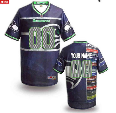 Nike Seattle Seahawks Customized Jersey Nike Seattle Seahawks Customized Jersey