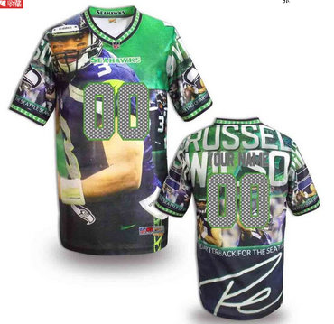 Nike Seattle Seahawks Customized Jersey (8)