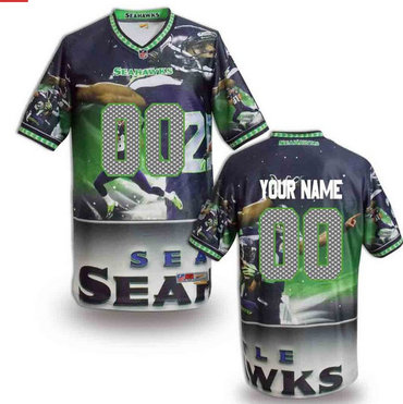 Nike Seattle Seahawks Customized Jersey (5)