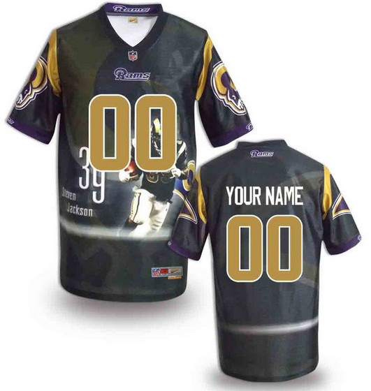 Nike Los Angeles Rams Customized Jersey (14)