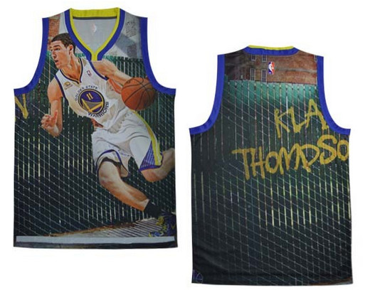 State warriors # 11 sports NBA jerseys（ Moments version）