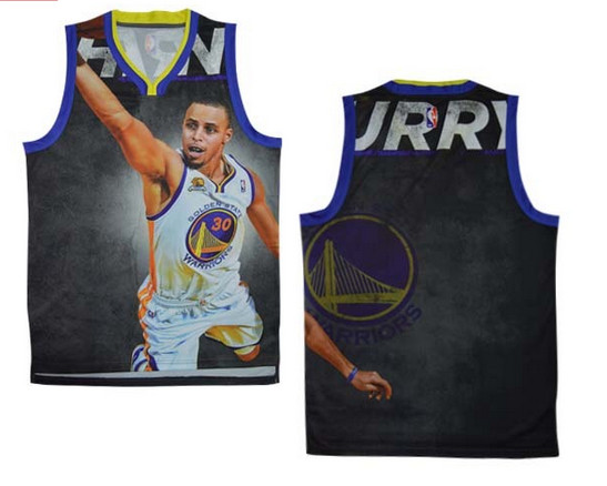 golden state warriors # 30 blank NBA jerseys（ Moments  version）
