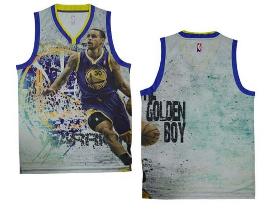 The golden state warriors, garage dribbling blank NBA jerseys（ Moments  version）