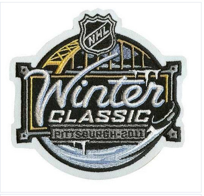 Stitched 2011 NHL Winter Classic Game Logo Patch