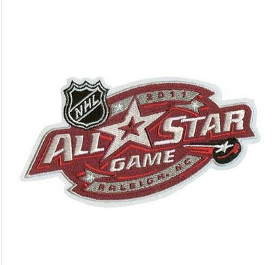 Stitched 2011 NHL All-star Game Jersey Patch Raleigh North Carolina Hurricanes Stitched 2011 NHL All-star Game Jersey Patch Raleigh North Carolina Hurricanes