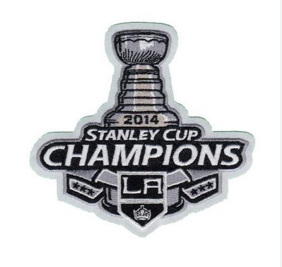 Stitched 2014 NHL Stanley Cup Final Champions Los Angeles Kings Jersey Patch