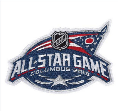 Stitched 2013 NHL All-star Game Jersey Patch Columbus Blue Jackets