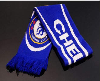 Chelsea Soccer Football Scarf Blue