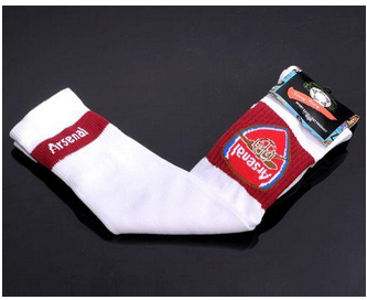 Barcelona Soccer Football Sock White