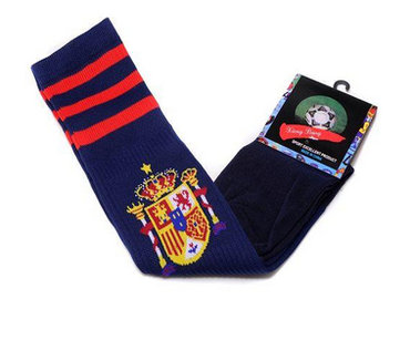 Spain Soccer Football Sock Dark Blue
