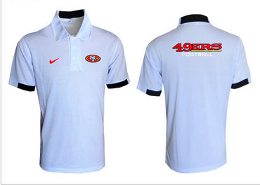 San Francisco 49ers White Team Issue Performance Polo San Francisco 49ers White Team Issue Performance Polo