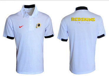 Washington Redskins White Team Issue Performance Polo Washington Redskins White Team Issue Performance Polo