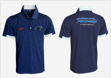 Nike NFL Carolina Panthers dark blue Team Issue Performance Polo