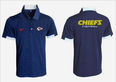 Nike NFL Kansas City Chiefs dark blue Team Issue Performance Polo